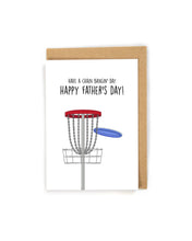 Load image into Gallery viewer, Disc Golf Father's Day Card