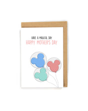 Load image into Gallery viewer, Magical Disney Balloons Mother's Day Card