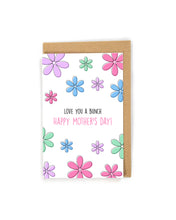 Load image into Gallery viewer, Cute and Modern Flower Mother's Day Card