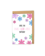 Load image into Gallery viewer, Generic Pun Flower Birthday Card