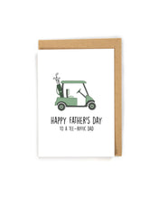 Load image into Gallery viewer, Golf Cart Father's Day Card