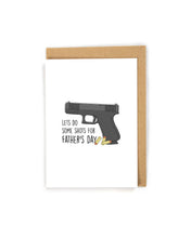 Load image into Gallery viewer, Gun Father's Day Card