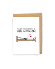 Load image into Gallery viewer, Cute Pilates Galentine's Day Card for friends