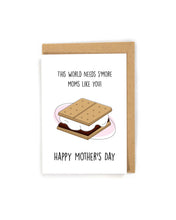 Load image into Gallery viewer, S'mores Mother's Day card for mom