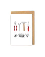 Load image into Gallery viewer, Tools Father's Day Card
