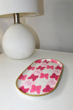 Load image into Gallery viewer, Cute Pink Bow Trinket Dish