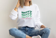 Load image into Gallery viewer, Cute christmas crewneck sweatshirt