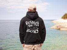 Load image into Gallery viewer, Respect the locals shark sweatshirt