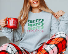 Load image into Gallery viewer, Cute christmas crewneck sweatshirt