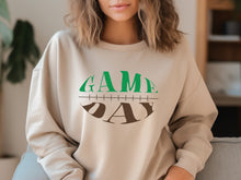 Load image into Gallery viewer, Game day Sunday football crewneck sweatshirt