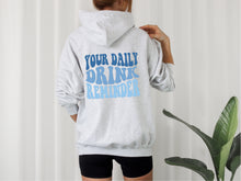 Load image into Gallery viewer, Stanley cup emotional support water bottle quote hoodie sweatshirt