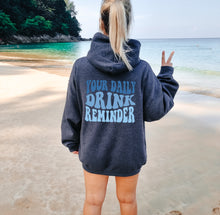 Load image into Gallery viewer, Stanley cup emotional support water bottle quote hoodie sweatshirt