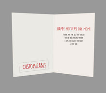 Load image into Gallery viewer, Rubber Duck Mother's Day Card