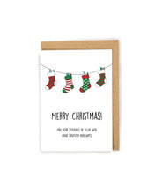 Load image into Gallery viewer, Christmas Stocking Card