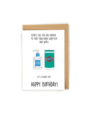 Load image into Gallery viewer, Funny Quarantine Birthday Card