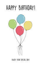 Load image into Gallery viewer, Happy Birthday Card