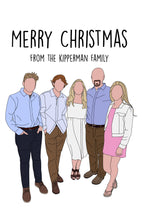 Load image into Gallery viewer, Faceless Christmas Postcards