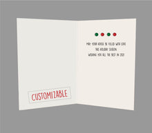 Load image into Gallery viewer, Faceless Merry Christmas Card