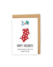 Load image into Gallery viewer, Happy Holidays Card