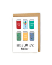 Load image into Gallery viewer, Craft Beer Birthday Card
