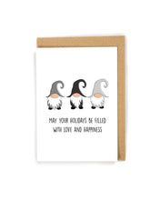 Load image into Gallery viewer, Happy Holiday Gnome Card