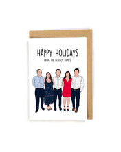Load image into Gallery viewer, Faceless Happy Holiday Card