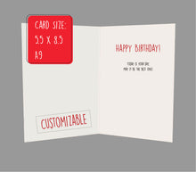 Load image into Gallery viewer, Cheers Birthday Card