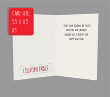 Load image into Gallery viewer, Happy Holiday Gnome Card