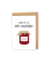 Load image into Gallery viewer, Cute Jam Anniversary Card