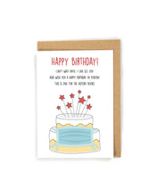 Load image into Gallery viewer, Cake Birthday Card