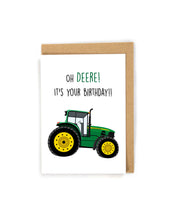 Load image into Gallery viewer, John Deere Birthday Card