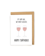 Load image into Gallery viewer, Funny Wine Lover Birthday Card