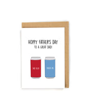 Load image into Gallery viewer, Cute and Funny Craft Beer Father's Day Card