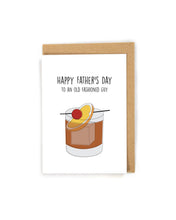 Load image into Gallery viewer, Cute Old Fashioned Father's Day Card