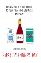 Load image into Gallery viewer, Galentine's Day Card for friends