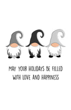 Load image into Gallery viewer, Happy Holiday Gnome Card