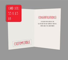 Load image into Gallery viewer, Baby Shower Card for boy or girl