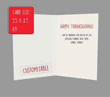 Load image into Gallery viewer, Thanksgiving Card for Vegetarians