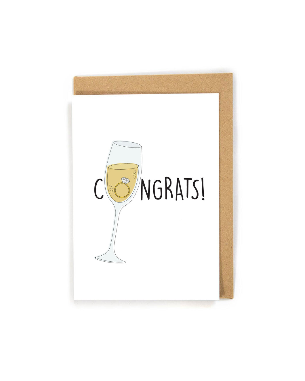 Congrats Engagement Card