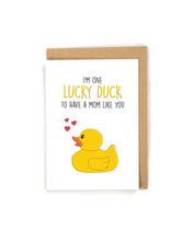 Load image into Gallery viewer, Rubber Duck Mother&#39;s Day Card
