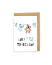 Load image into Gallery viewer, First Mother&#39;s Day Card from son
