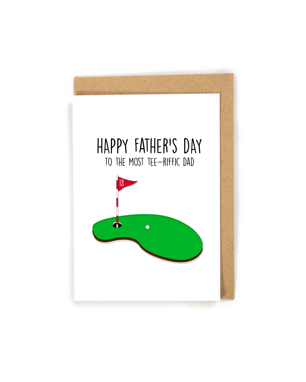 Golf Father's Day Card