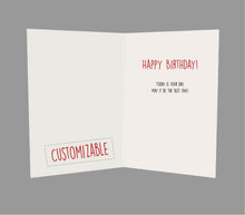 Load image into Gallery viewer, Pun Octopus Birthday Card
