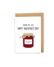 Load image into Gallery viewer, Cute Jam Valentine&#39;s Day card
