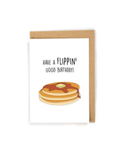 Load image into Gallery viewer, Funny Pancake Birthday Card
