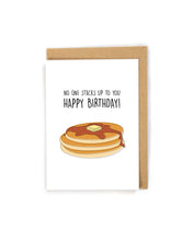 Load image into Gallery viewer, Pun Pancake Birthday Card
