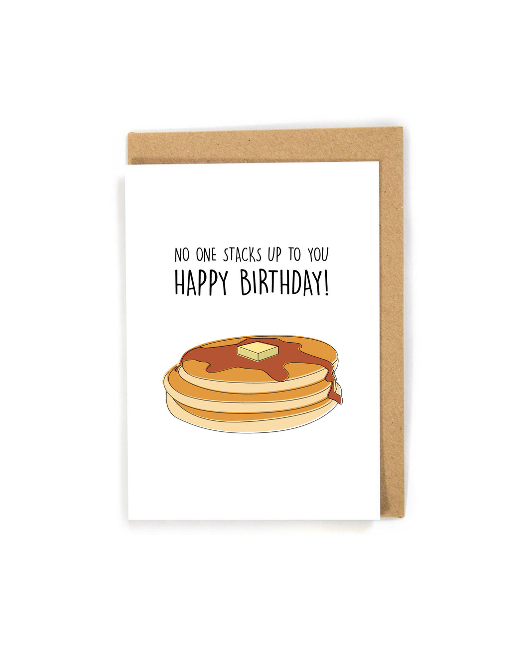 Pun Pancake Birthday Card