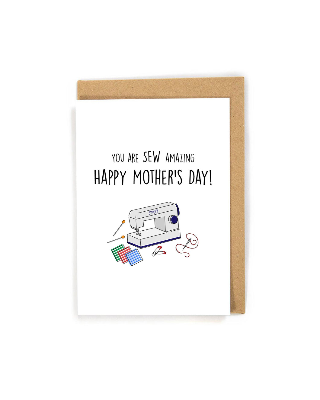 Sewing Mother's Day Card