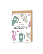 Load image into Gallery viewer, Cute and Trendy Stanley Valentine&#39;s Day card
