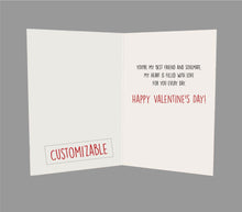 Load image into Gallery viewer, Cute Watermelon Valentine&#39;s Day card
